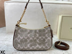 Signature Jacquard Convertible Shoulder Bag