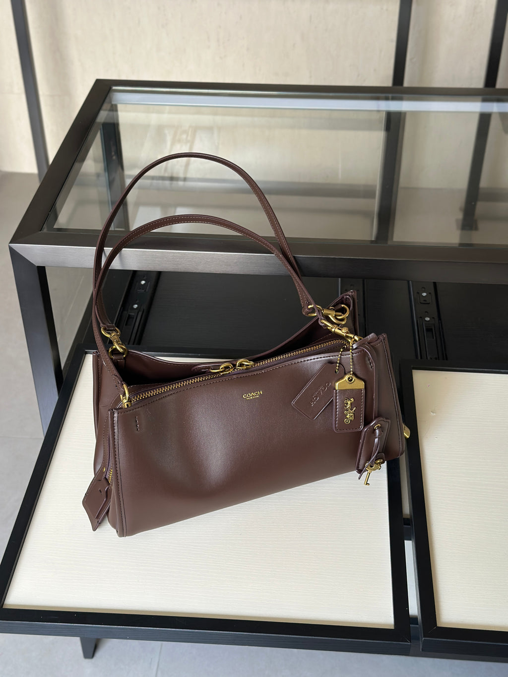 Rogue 34 Leather Shoulder & Baguette Bag | Elegant Crossbody Edition