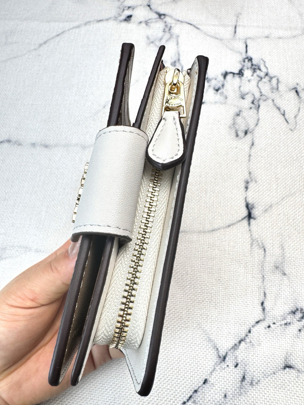 Elegant Signature Medium Zip Wallet