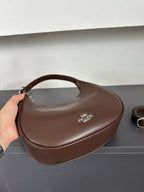 Luxury Signature Monogram Crescent Hobo Shoulder Bag✨