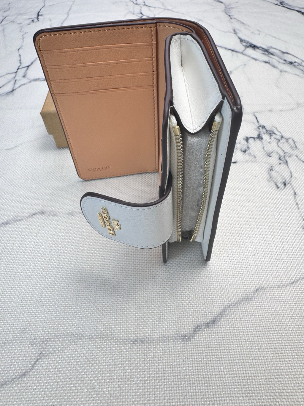 Elegant Signature Medium Zip Wallet