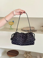 Women's Faye 26 Monogram Signature Canvas Shoulder Bag