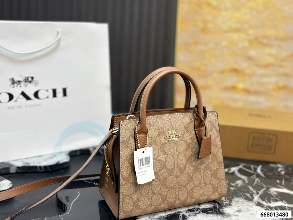 Structured Monogram Mini Tote & Satchel