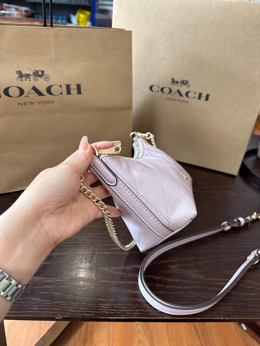 Caitlin Luxe Convertible Shoulder Bag