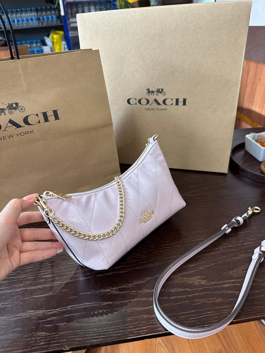 Caitlin Luxe Convertible Shoulder Bag