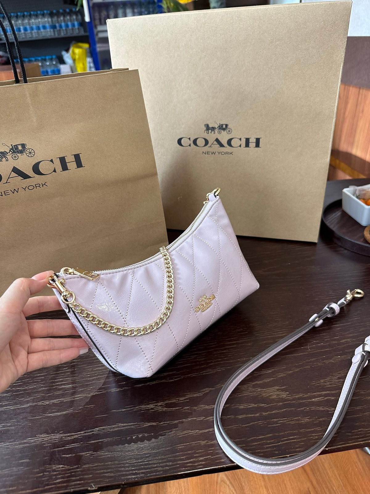 Caitlin Luxe Convertible Shoulder Bag