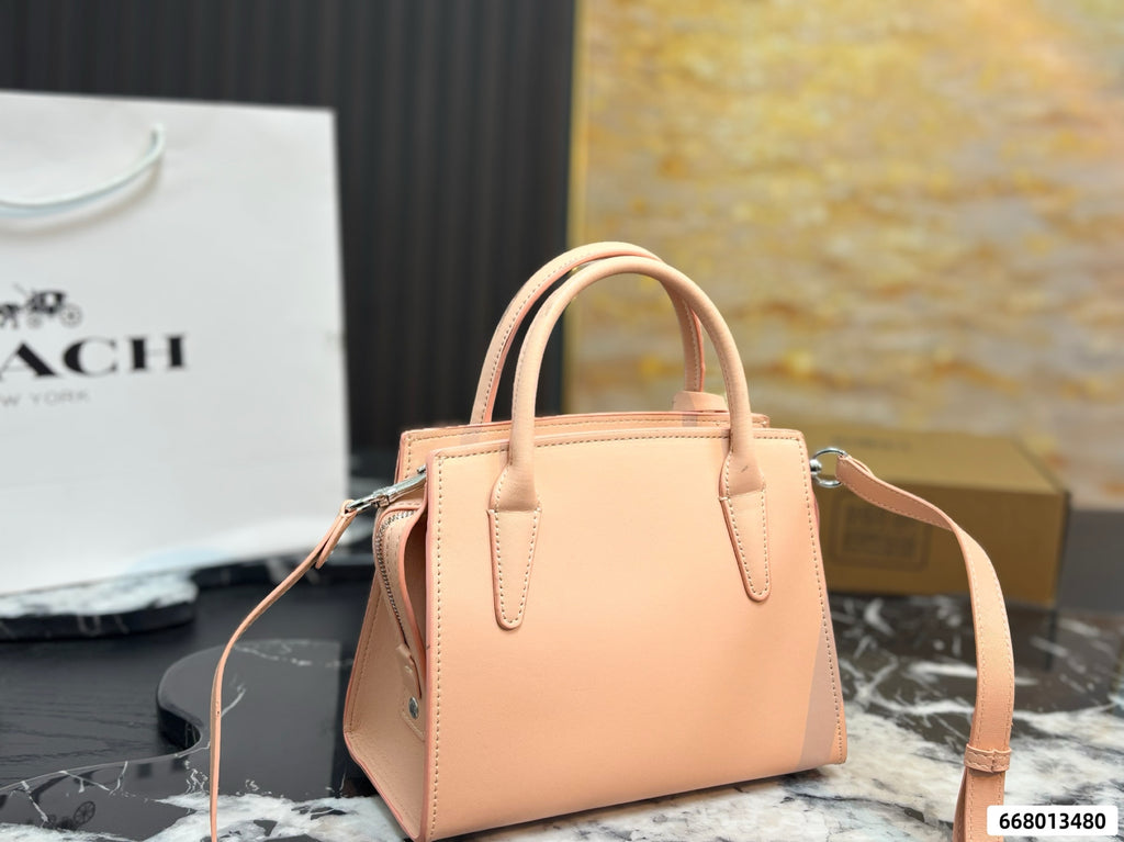 The Structured Leather Mini Tote & Satchel