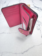 Elegant Signature Medium Zip Wallet
