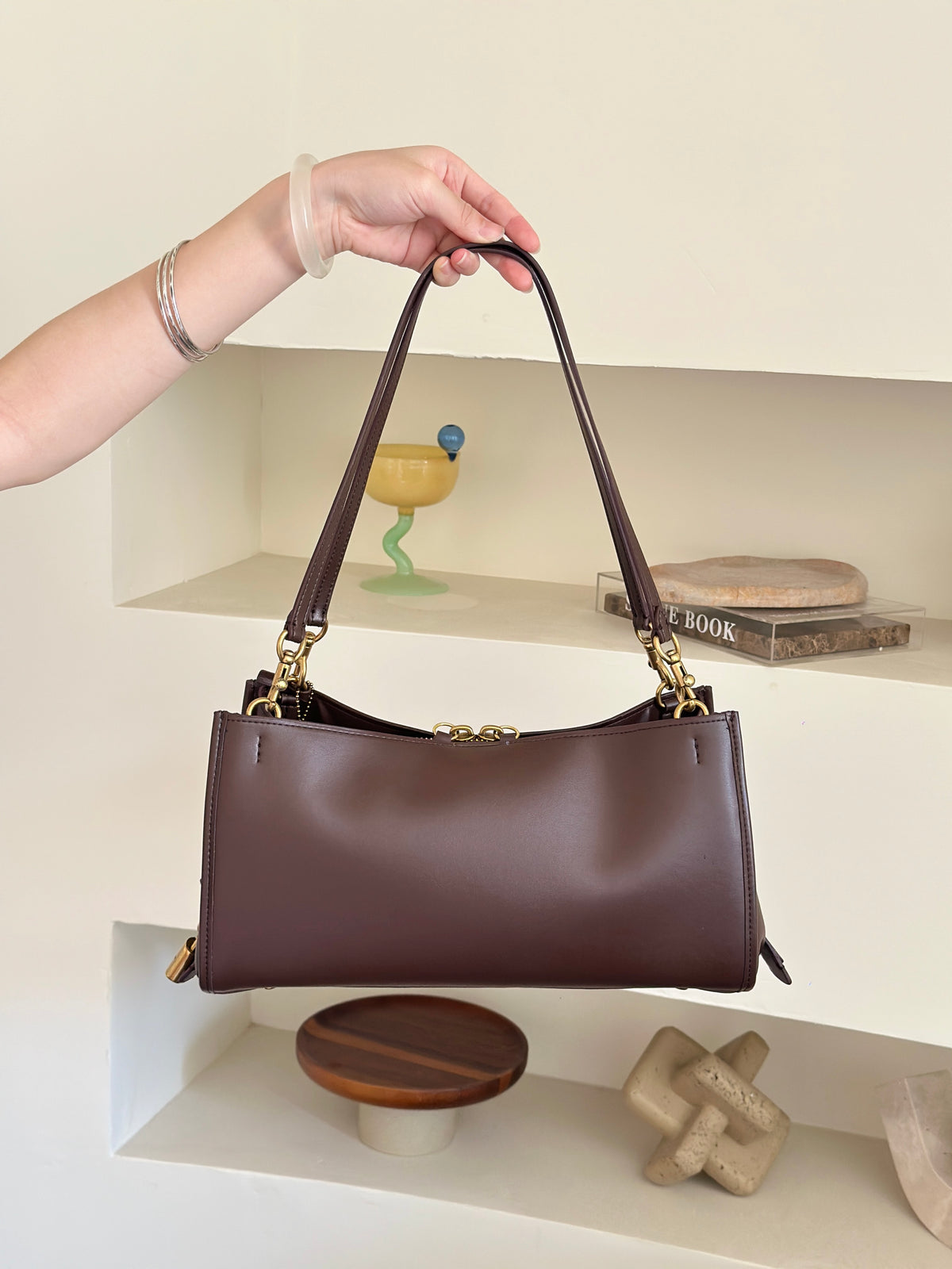 Rogue 34 Leather Shoulder & Baguette Bag | Elegant Crossbody Edition