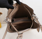 Signature Monogram Drawstring Bucket Bag | Crossbody & Shoulder Edition
