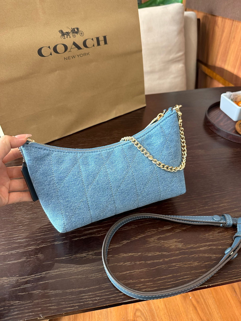 Caitlin Luxe Convertible Shoulder Bag