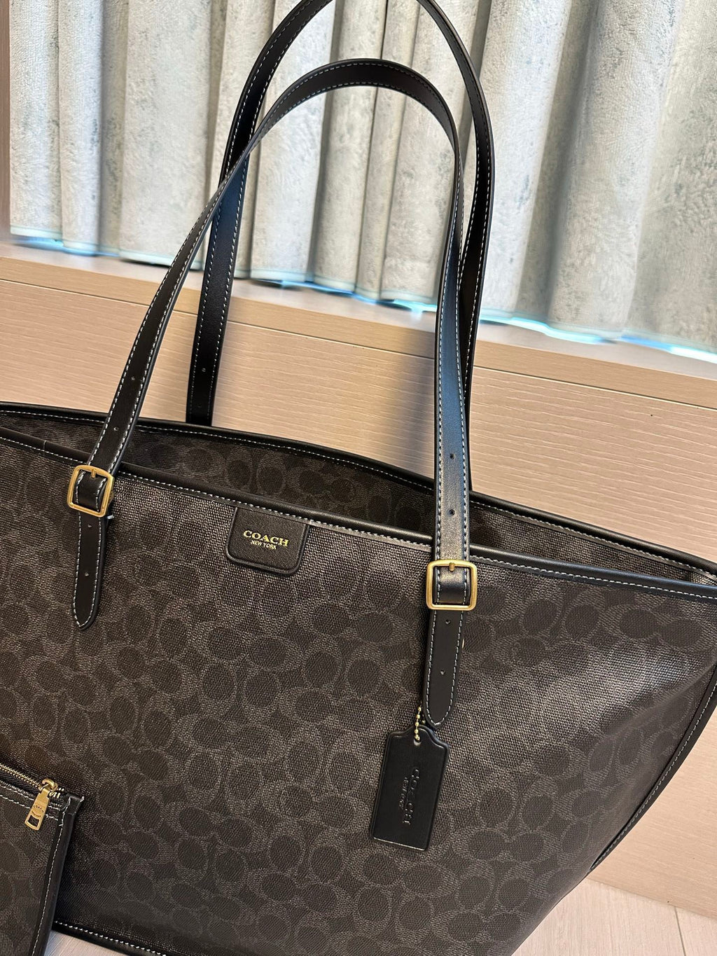 Signature Monogram Luxe Tote Bag