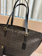 Signature Monogram Luxe Tote Bag