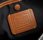 Structured Satchel Handbag with Top Handle and Crossbody Strap