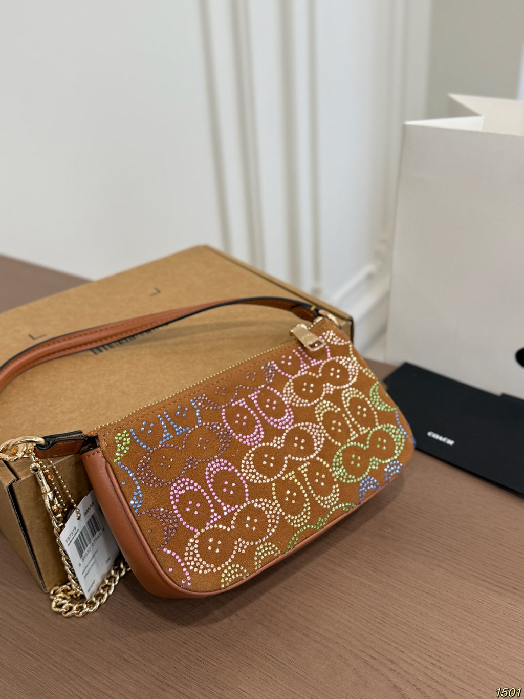Monogram Canvas Pochette – Mini Underarm Shoulder Bag