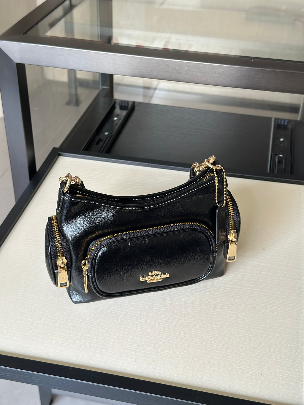 Multi-Pocket Zipper Shoulder & Crossbody Bag