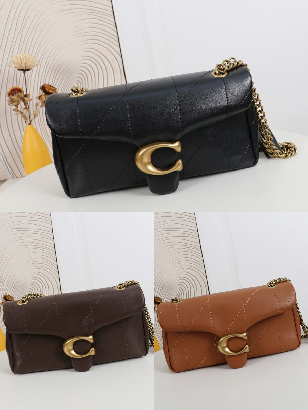 Quilted Luxe Shoulder Bag