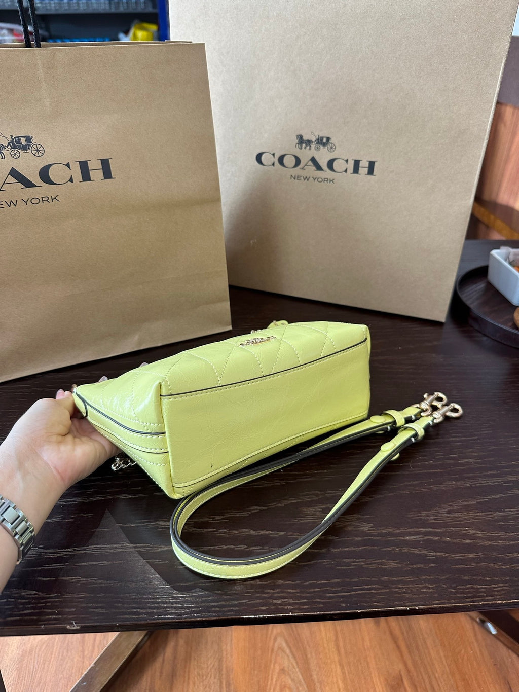 Caitlin Luxe Convertible Shoulder Bag