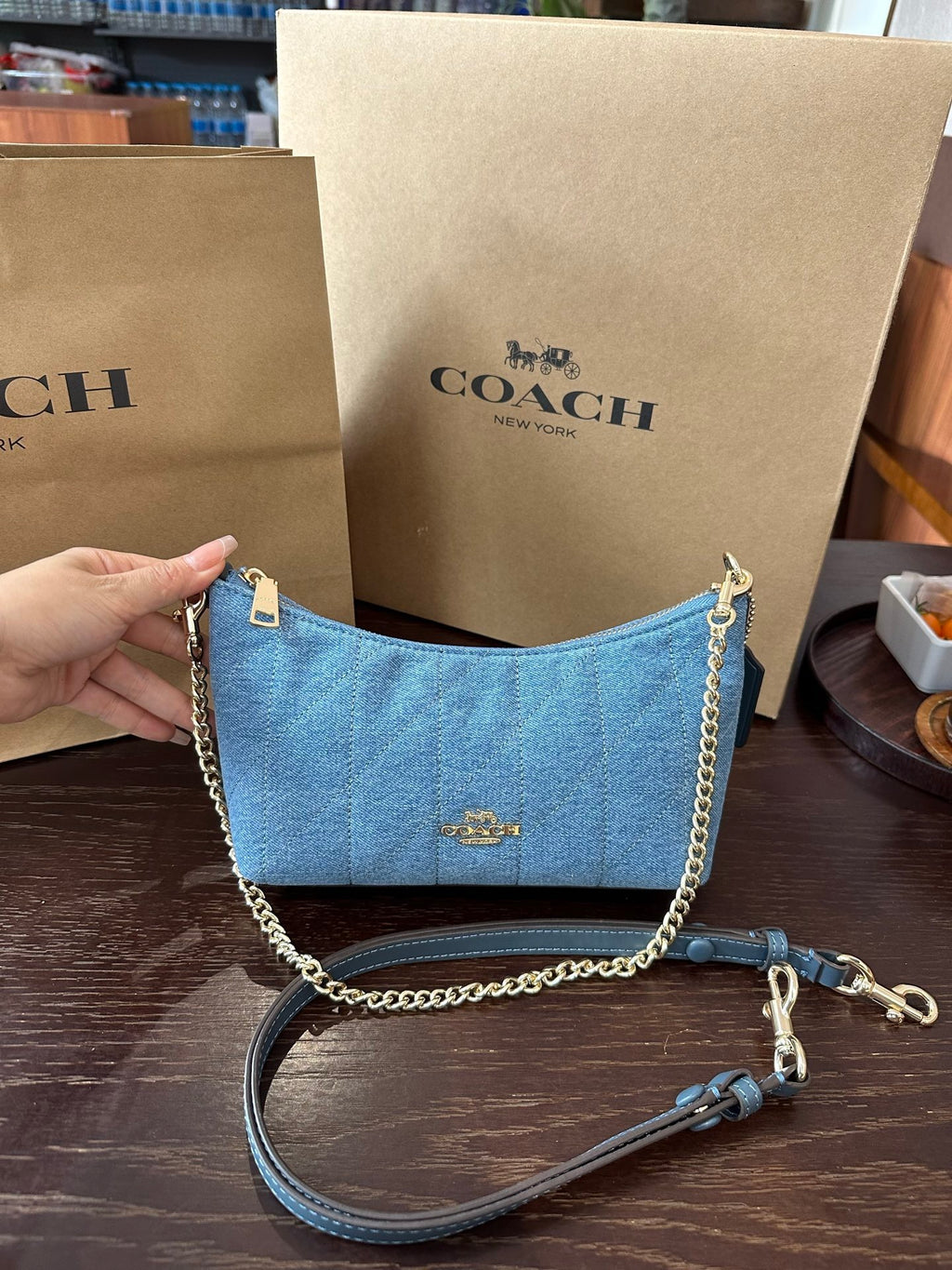 Caitlin Luxe Convertible Shoulder Bag