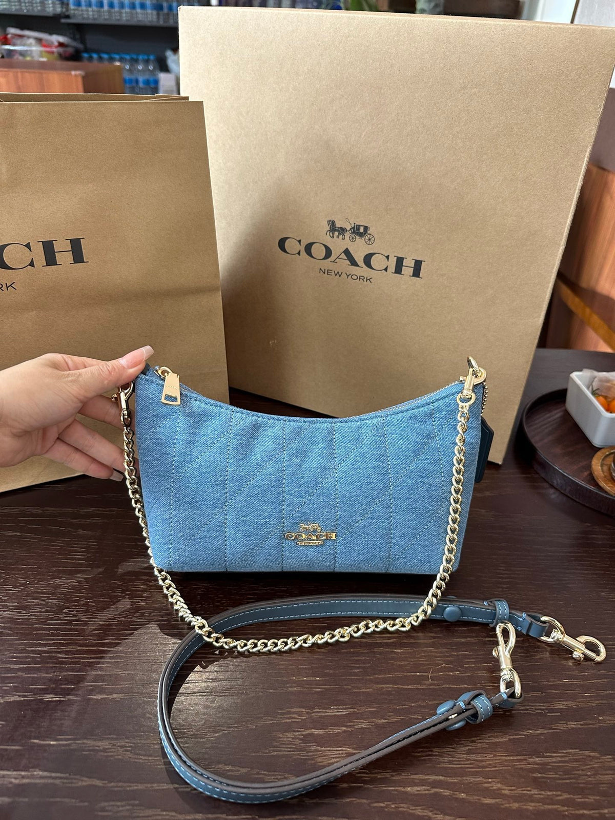 Caitlin Luxe Convertible Shoulder Bag