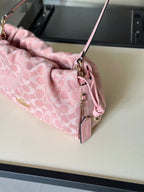 Women's Faye 26 Monogram Signature Canvas Shoulder Bag