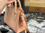 The Structured Leather Mini Tote & Satchel
