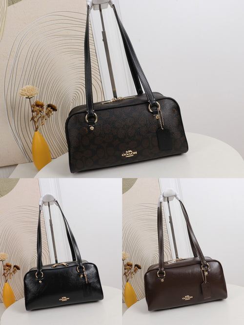 Boston Style Shoulder Bag – Medium Size