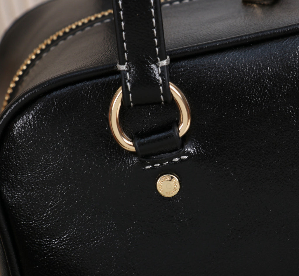Boston Style Shoulder Bag – Medium Size