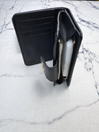 Elegant Signature Medium Zip Wallet