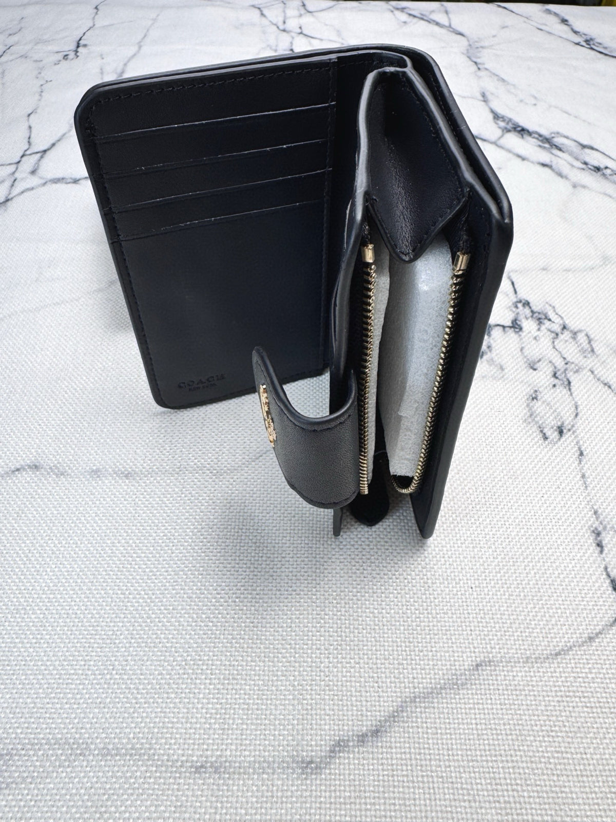 Elegant Signature Medium Zip Wallet