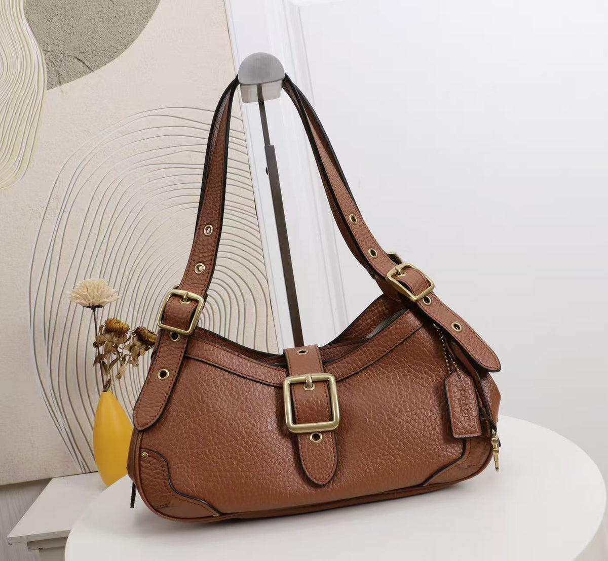 Luxury Structured Shoulder Bag