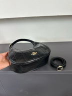 Luxury Signature Monogram Crescent Hobo Shoulder Bag✨