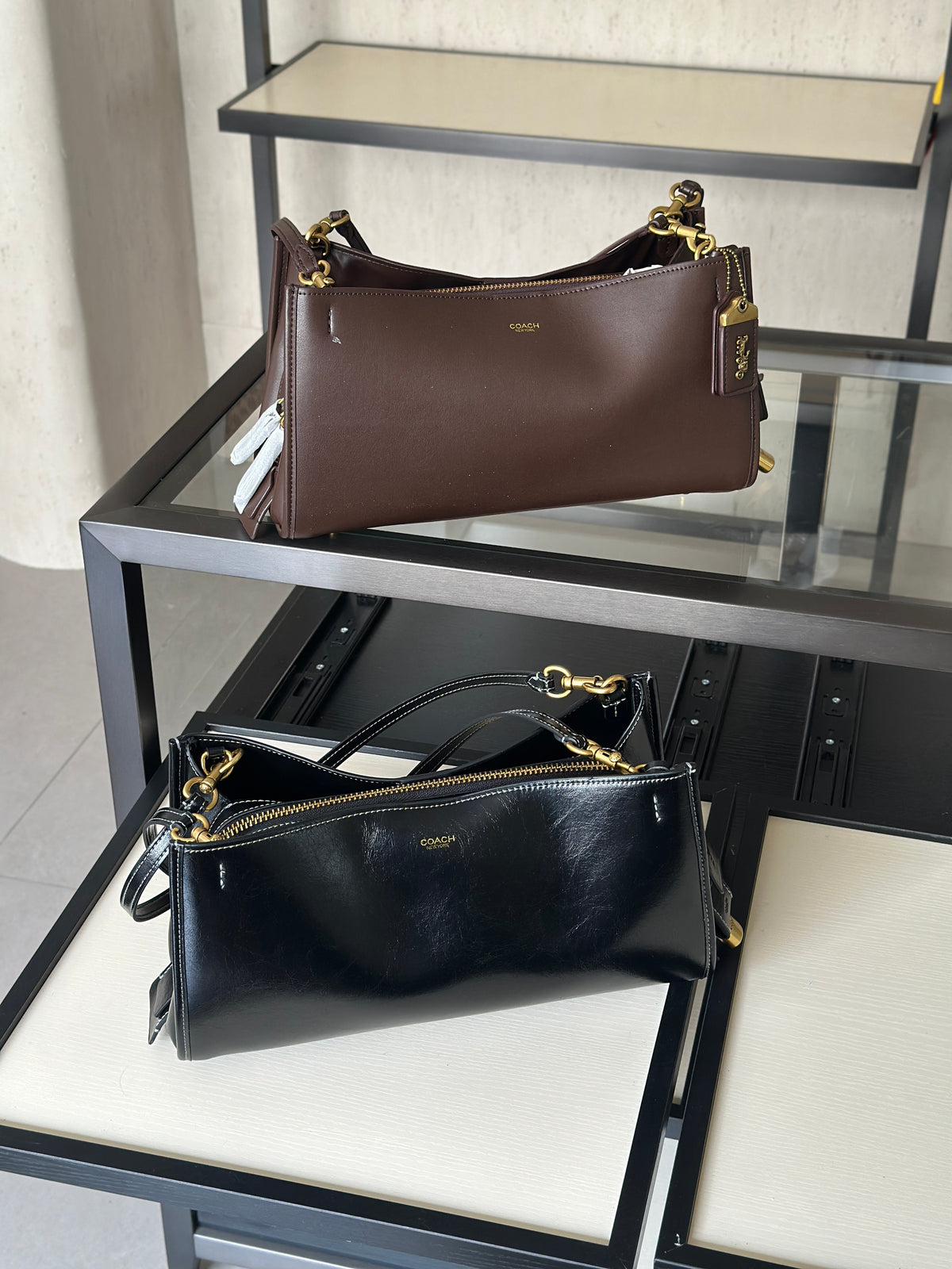 Rogue 34 Leather Shoulder & Baguette Bag | Elegant Crossbody Edition
