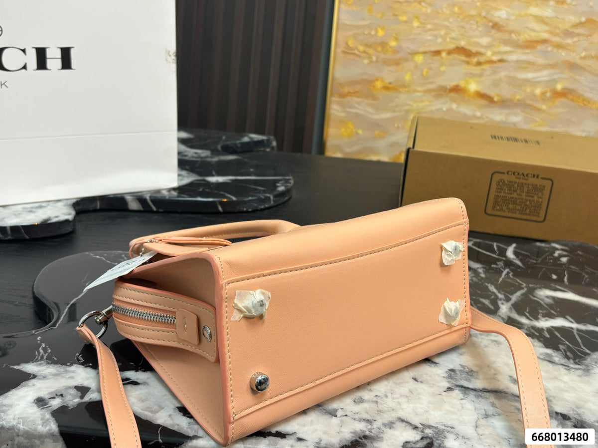 The Structured Leather Mini Tote & Satchel