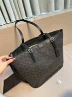 Signature Monogram Luxe Tote Bag