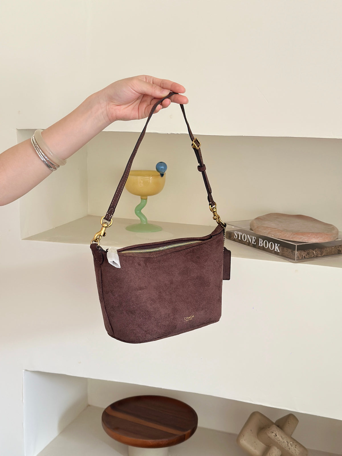 Signature Monogram Demi Shoulder & Crossbody Bag