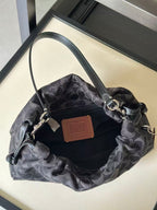 Women's Faye 26 Monogram Signature Canvas Shoulder Bag