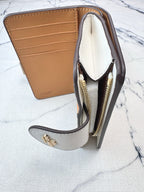Elegant Signature Medium Zip Wallet