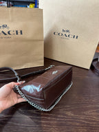 Luxe Quilted Chain Shoulder Bag